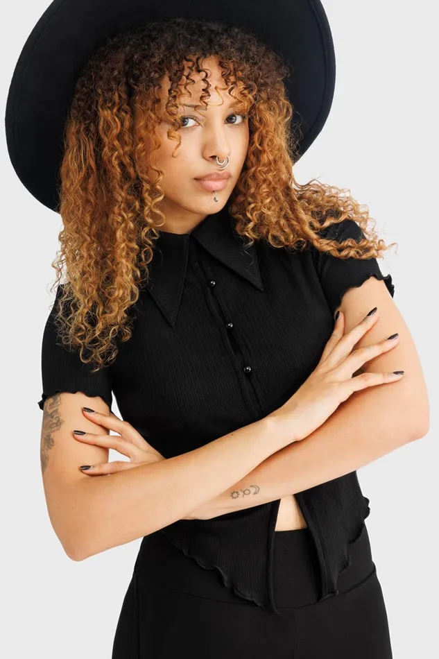 Killstar Talida Top Women Crop