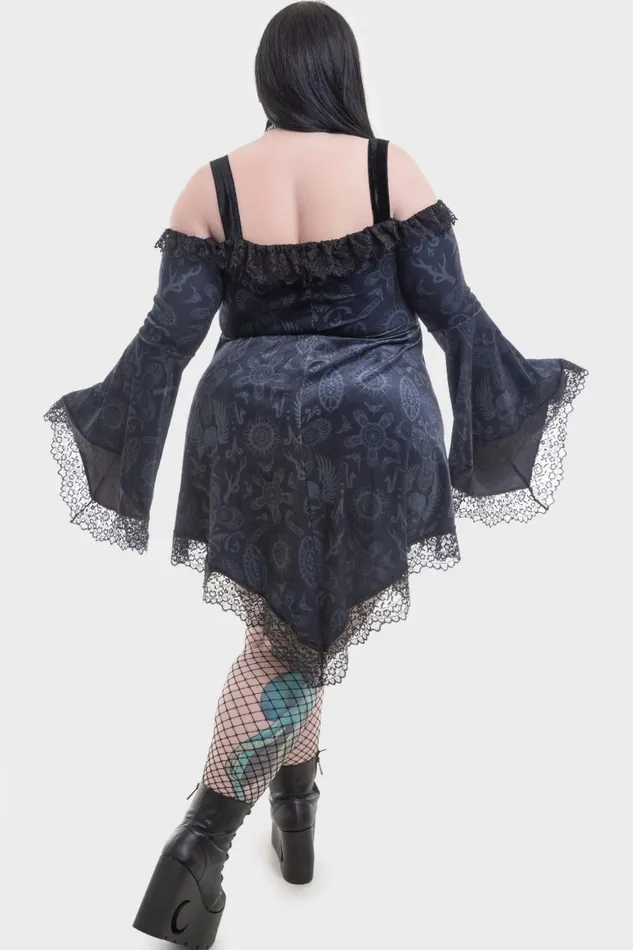 Killstar Temptation Bardot Dress Women Mini