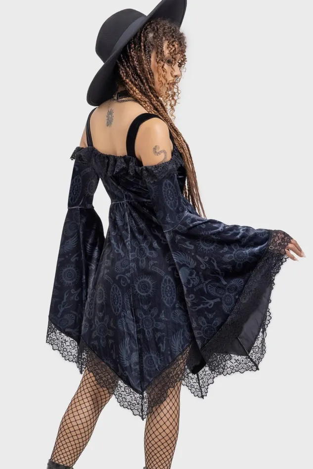 Killstar Temptation Bardot Dress Women Mini