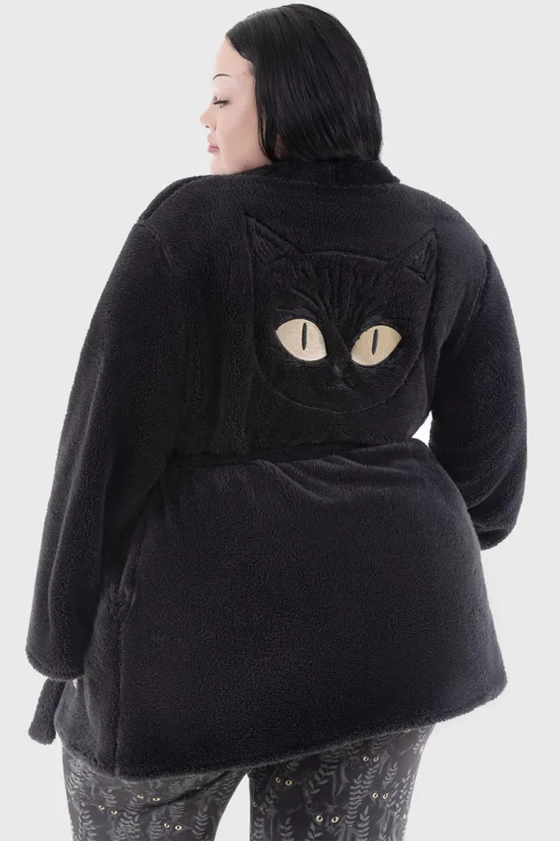Killstar Tenebrous Robe Women Loungewear
