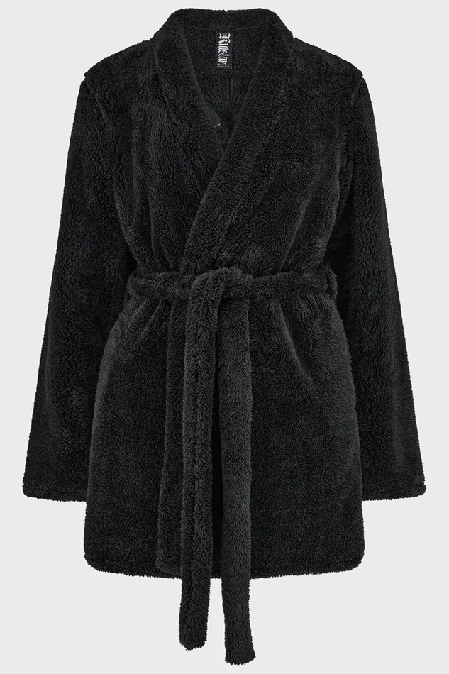 Killstar Tenebrous Robe Women Loungewear