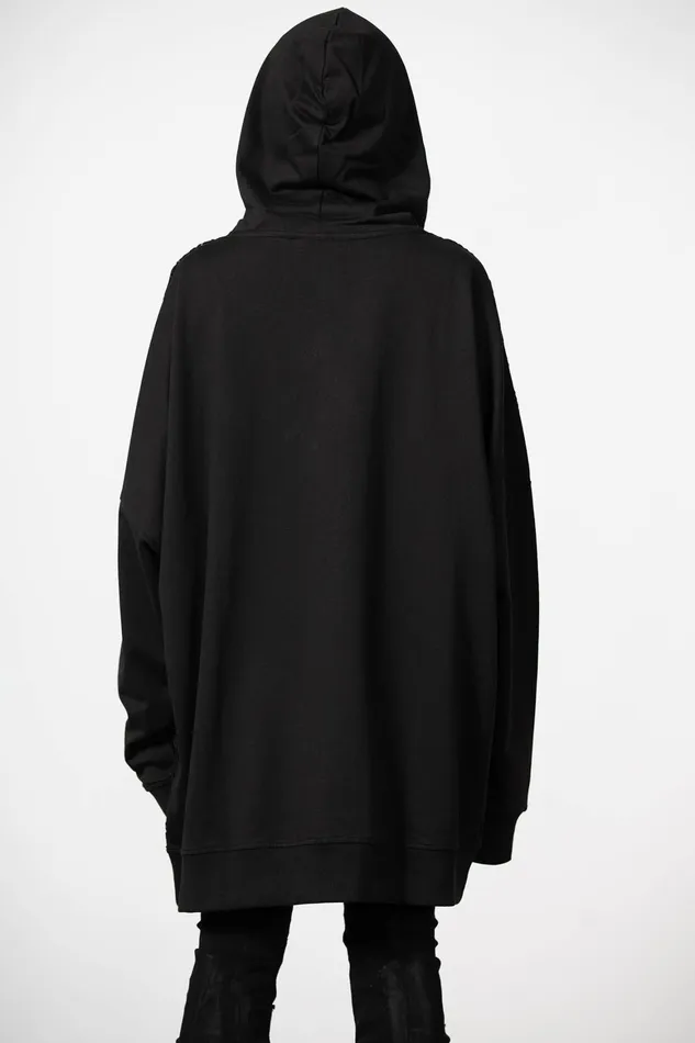 Killstar The Verge Fishnet Hoodie Women Hoodies