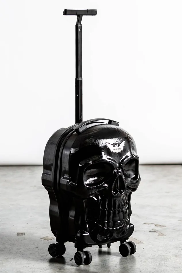 Killstar Tomb Travel Suitcase Women Bags Travel Bags