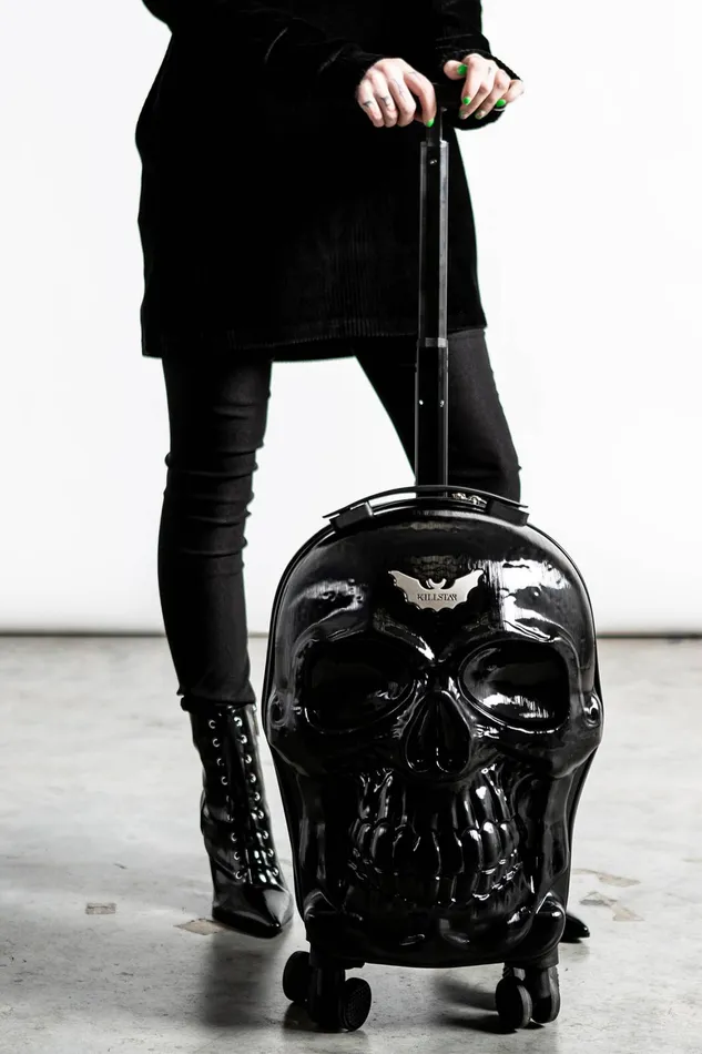 Killstar Tomb Travel Suitcase Women Bags Travel Bags