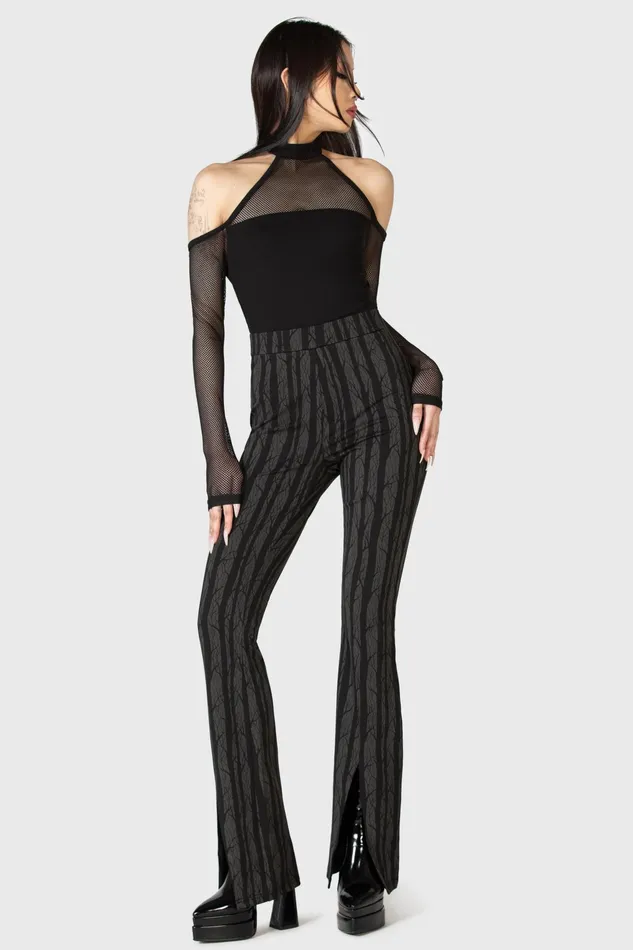 Killstar Tricks On You Bootcut Trousers Women Trousers and Jeans