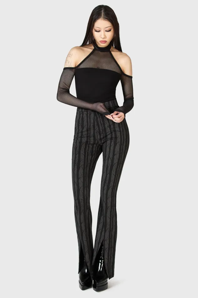 Killstar Tricks On You Bootcut Trousers Women Trousers and Jeans