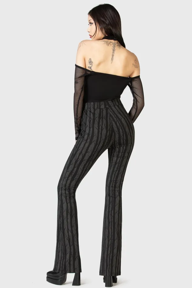 Killstar Tricks On You Bootcut Trousers Women Trousers and Jeans