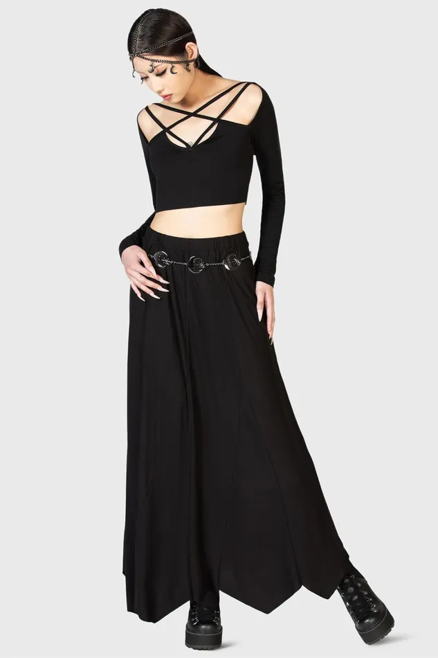 Killstar Twilight Hour Maxi Skirt Women Maxi Skirts