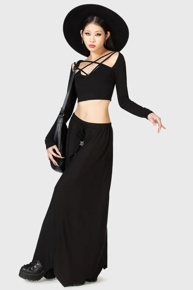 Killstar Twilight Hour Maxi Skirt Women Maxi Skirts