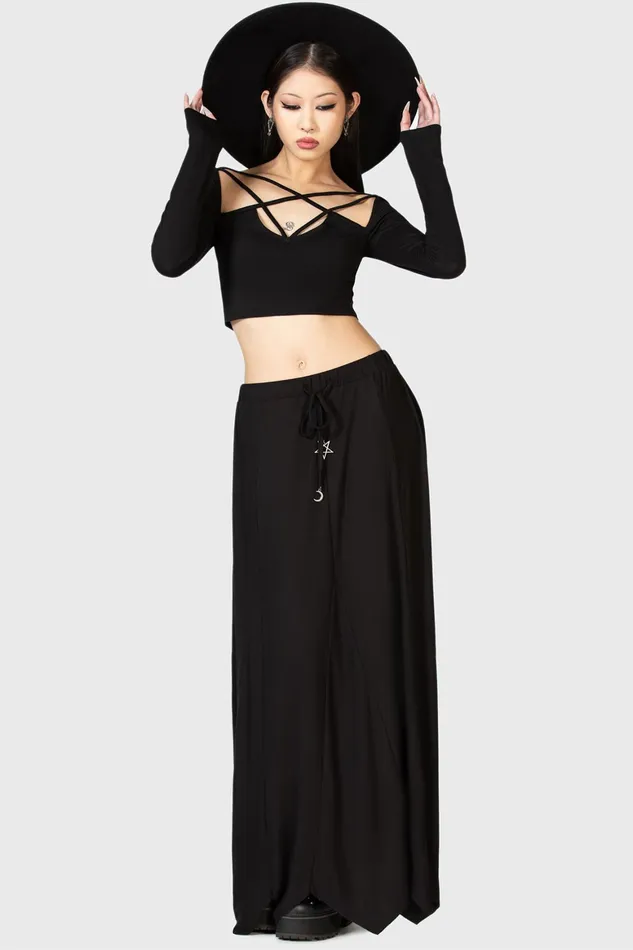 Killstar Twilight Hour Maxi Skirt Women Maxi Skirts