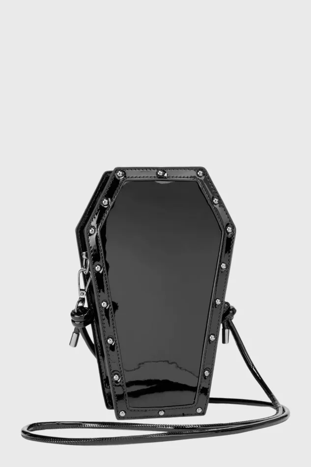 Killstar Unconfirmed Coffin Crossbody Bag Women Handbags