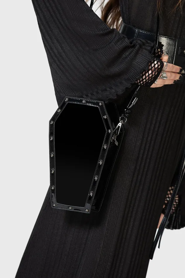 Killstar Unconfirmed Coffin Crossbody Bag Women Handbags