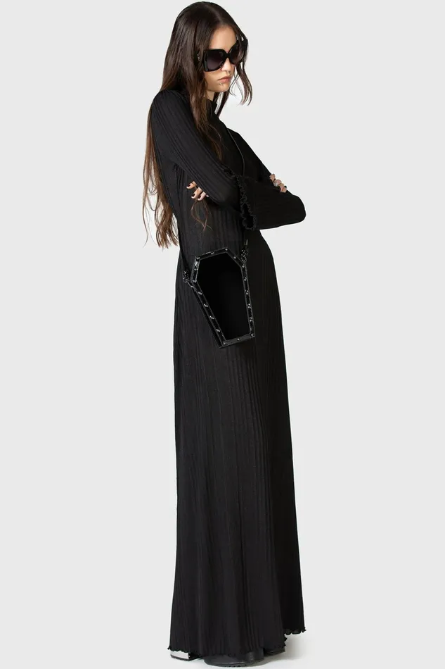 Killstar Unconfirmed Coffin Crossbody Bag Women Handbags