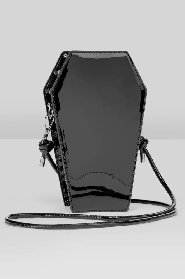 Killstar Unconfirmed Coffin Crossbody Bag Women Handbags
