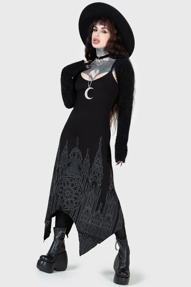 Killstar Unholy Oath Maxi Dress Women Maxi