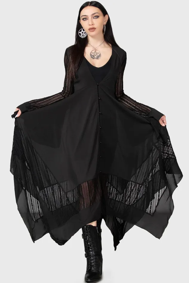 Killstar Valdermerca Maxi Dress Women Maxi