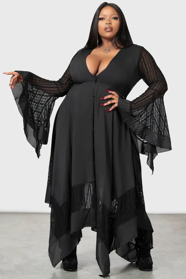 Killstar Valdermerca Maxi Dress Women Maxi