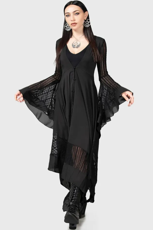 Killstar Valdermerca Maxi Dress Women Maxi