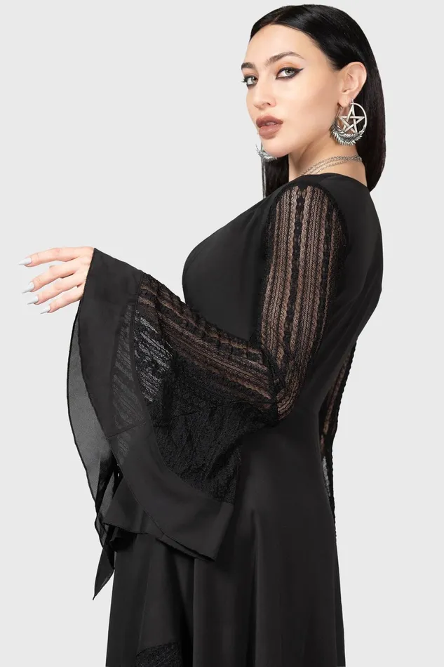 Killstar Valdermerca Maxi Dress Women Maxi