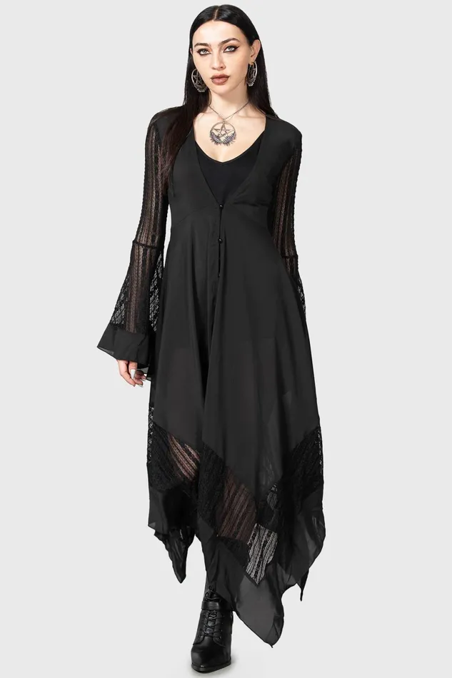Killstar Valdermerca Maxi Dress Women Maxi