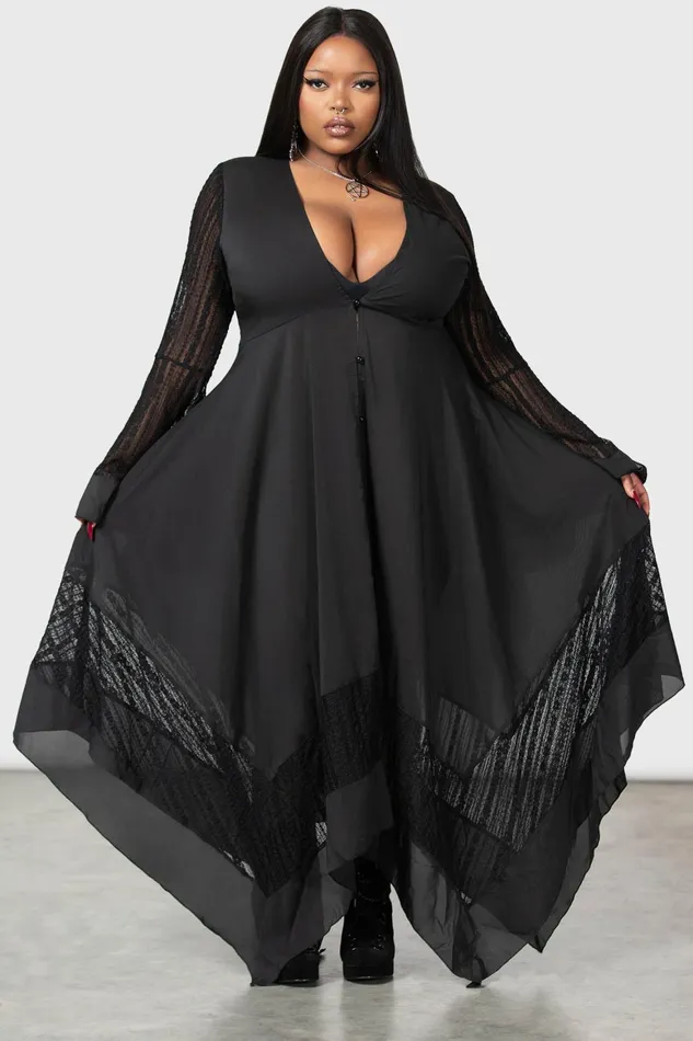 Killstar Valdermerca Maxi Dress Women Maxi