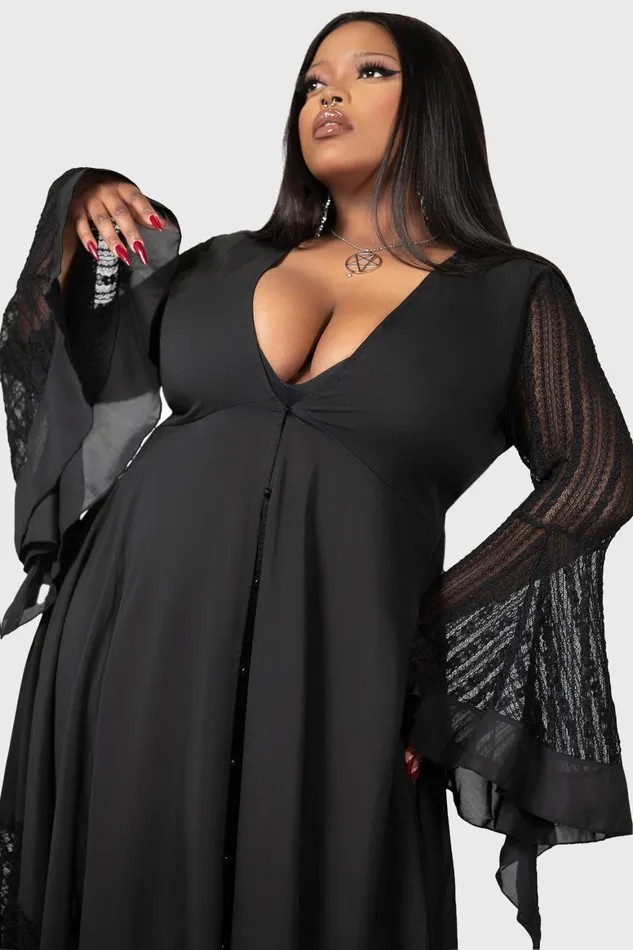 Killstar Valdermerca Maxi Dress Women Maxi