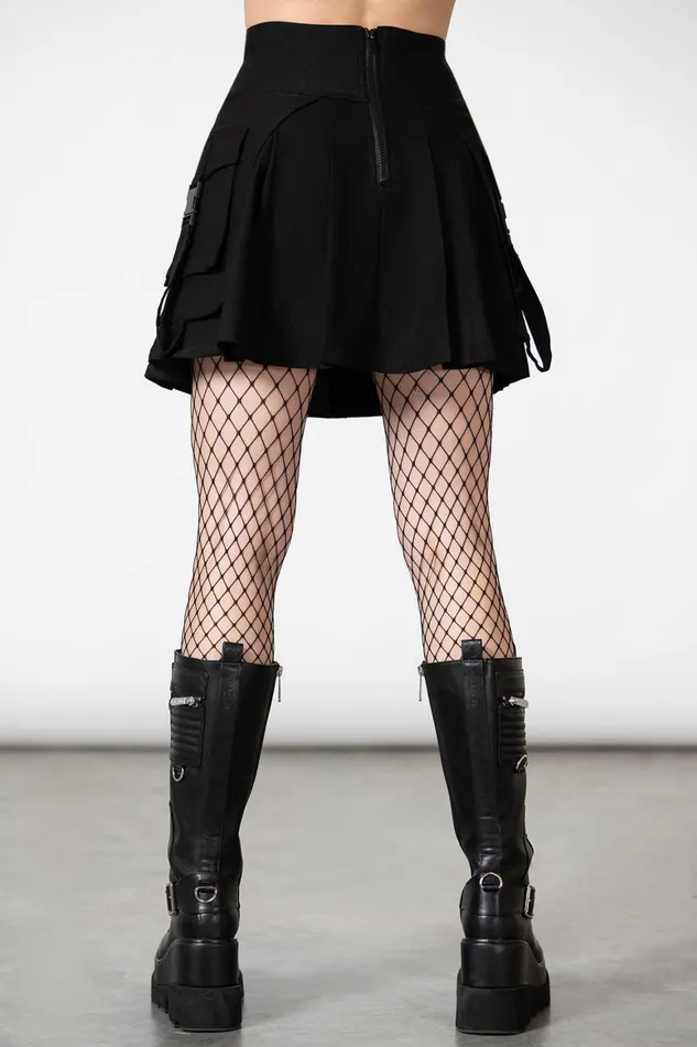 Killstar Vanya Pleated Mini Skirt Women Mini Skirts