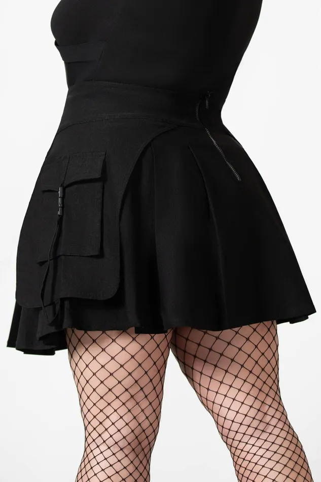 Killstar Vanya Pleated Mini Skirt Women Mini Skirts