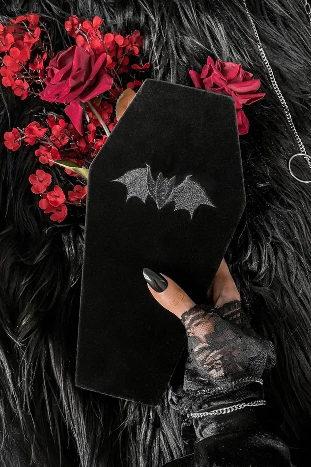 Killstar Velvet Casket Jewellery Box Homeware Decor