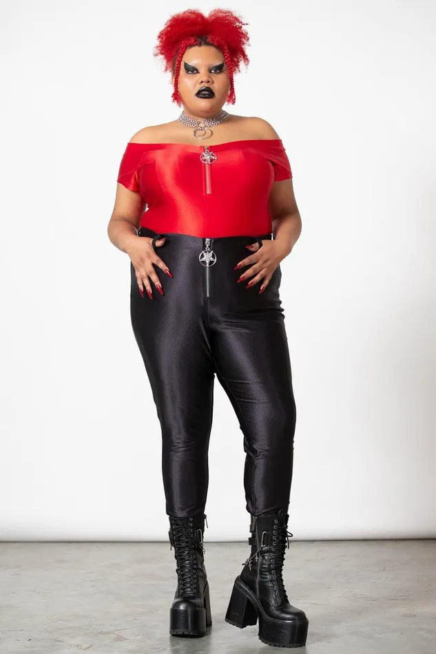 Killstar Vervain Top SCARLET Women TShirts and Vests