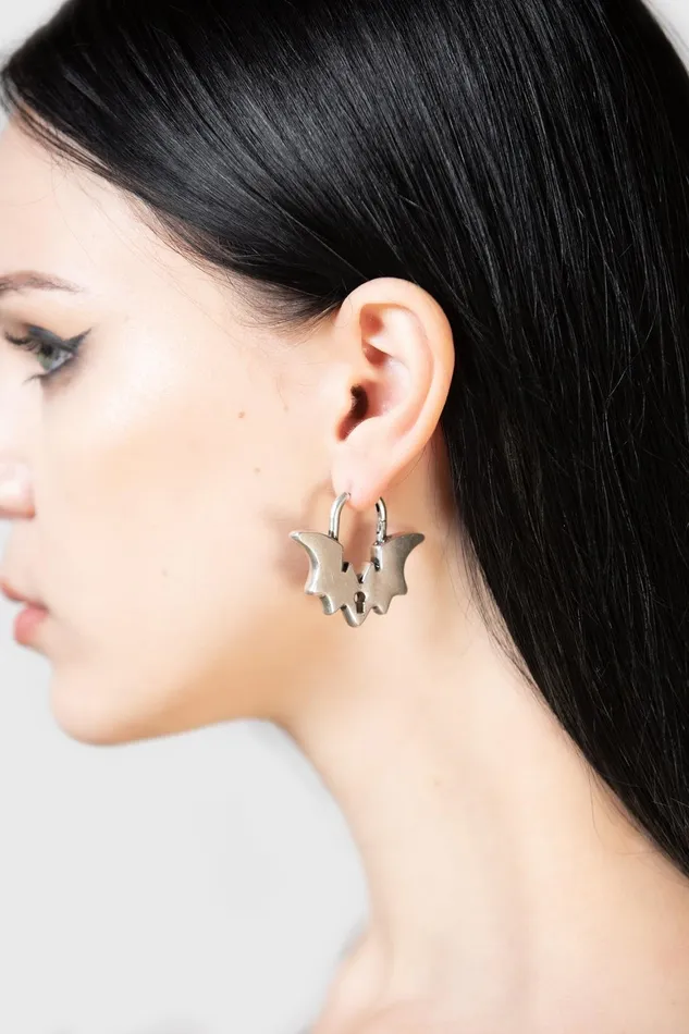 Killstar Vesper Lock Earrings Women Earrings