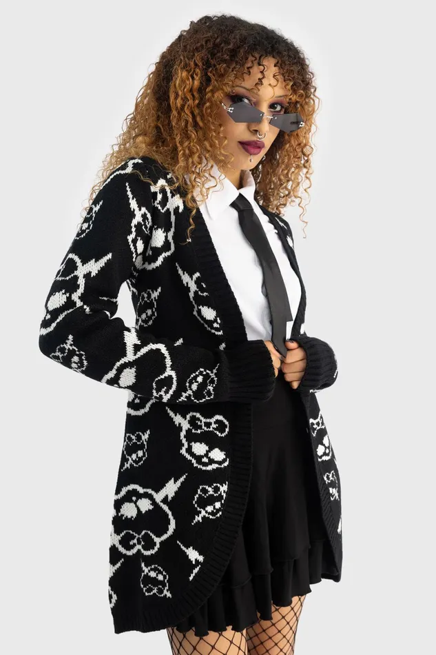 Killstar Voltageous Cardigan Women Cardigans