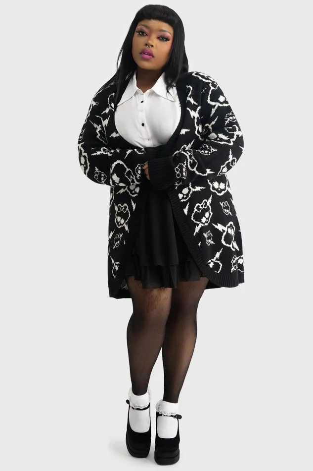 Killstar Voltageous Cardigan Women Cardigans