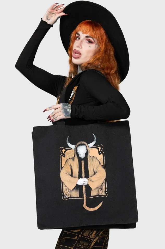 Killstar Warlock Tote Bag Women Bags Tote Bags