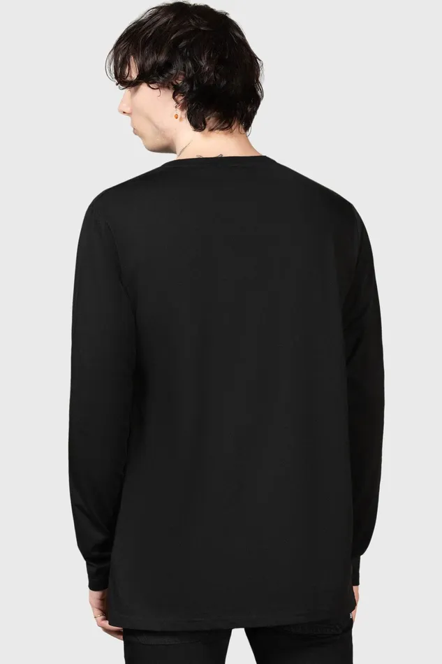 Killstar Warned Long Sleeve Top Women Long Sleeves