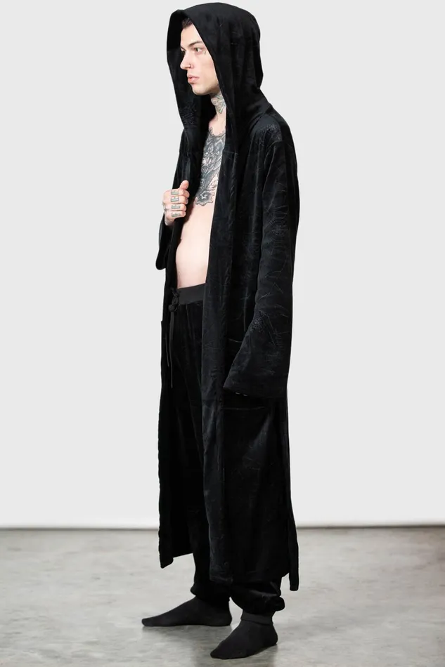 Killstar Webbed Robe Women Loungewear