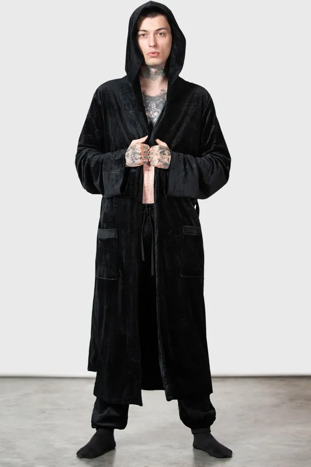 Killstar Webbed Robe Women Loungewear