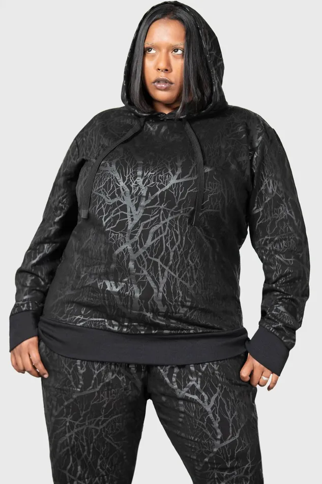 Killstar Wicked Woods Watcher Hoodie Women Athleisure