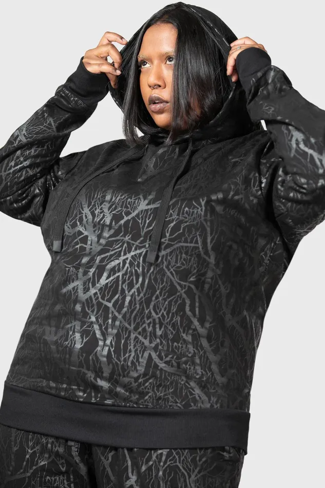Killstar Wicked Woods Watcher Hoodie Women Athleisure