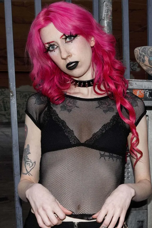 Killstar Wildchild Fishnet Top B Women TShirts and Vests