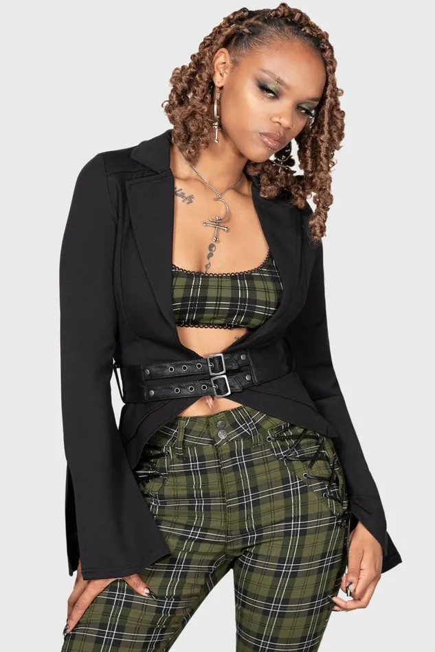 Killstar Wildish Haven Jacket Women Jackets and Coats