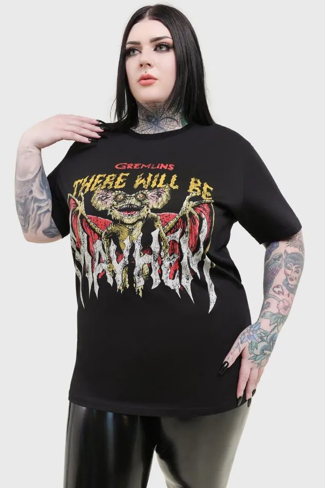 Killstar Will Be Mayhem T Shirt Men TShirts and Vests