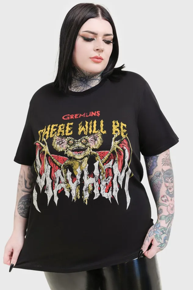 Killstar Will Be Mayhem T Shirt Men TShirts and Vests