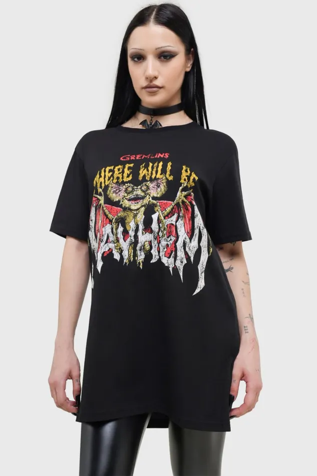 Killstar Will Be Mayhem T Shirt Men TShirts and Vests
