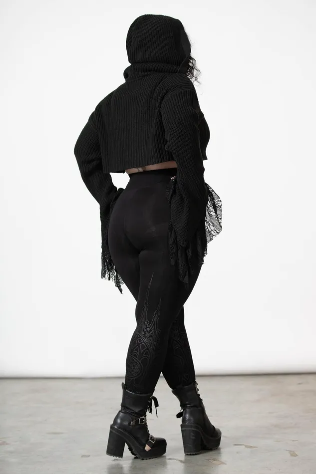 Killstar Witch Cult Knit Sweater Women Sweaters