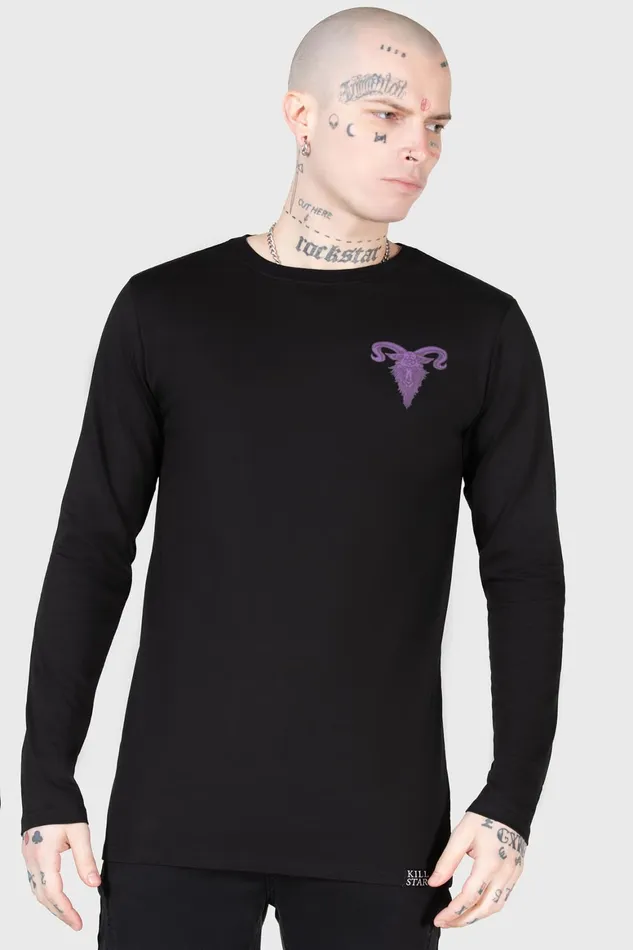 Killstar Witching Hour Long Sleeve Top Men Long Sleeves