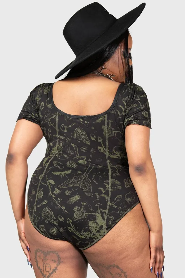 Killstar Xyleena Bodysuit Women Bodysuits
