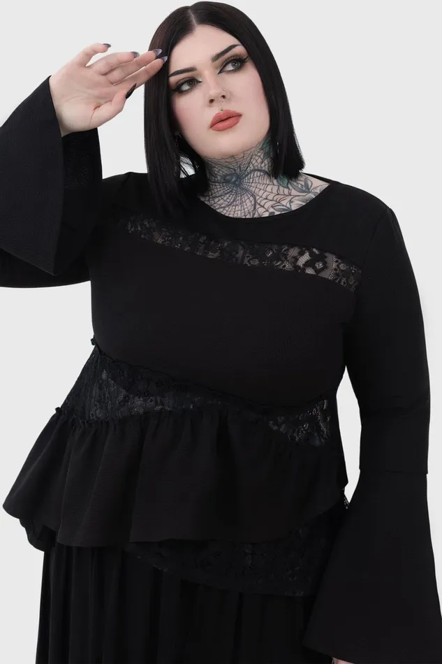 Killstar Yohana Blouse Women Shirts and Blouses