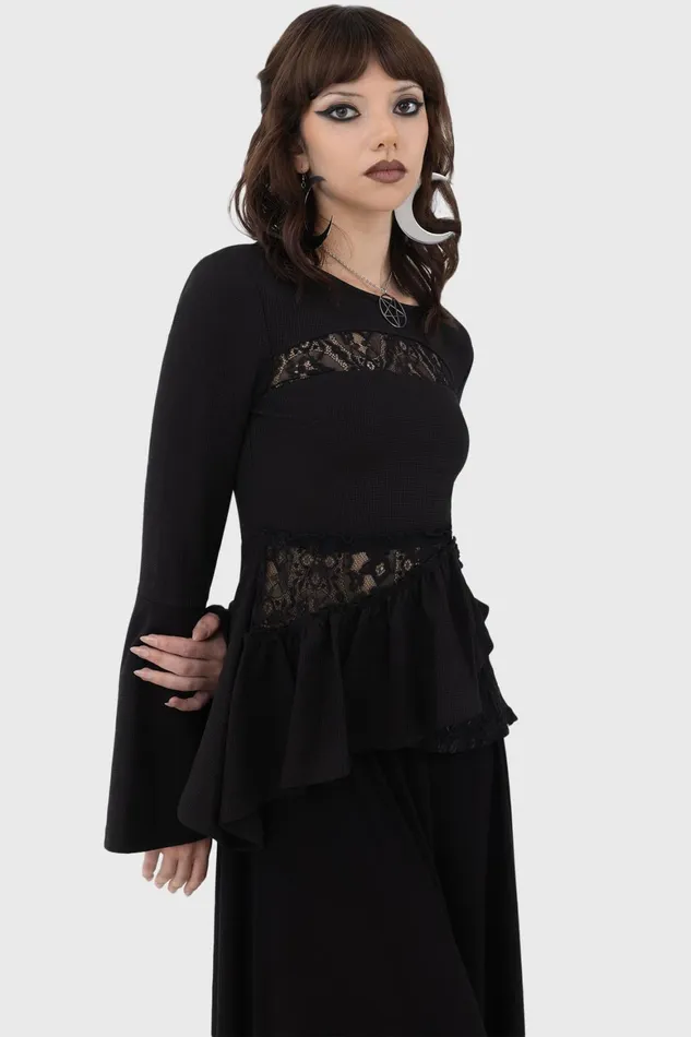 Killstar Yohana Blouse Women Shirts and Blouses