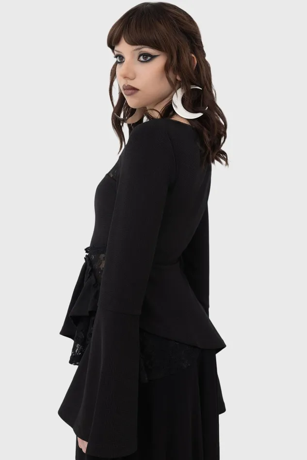Killstar Yohana Blouse Women Shirts and Blouses